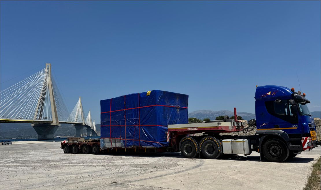 Immagine relativa a trasporti eccezionali, trasporto macchinari industriali o carichi fuori sagoma e.